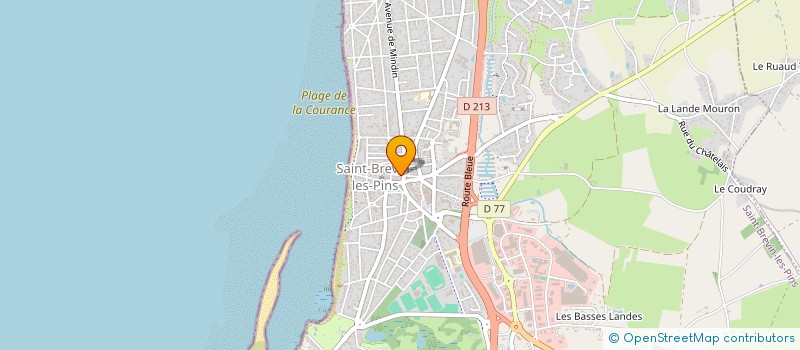 localisation de l'entreprise MADAME ANGELINE GARDA à SAINT-BREVIN-LES-PINS