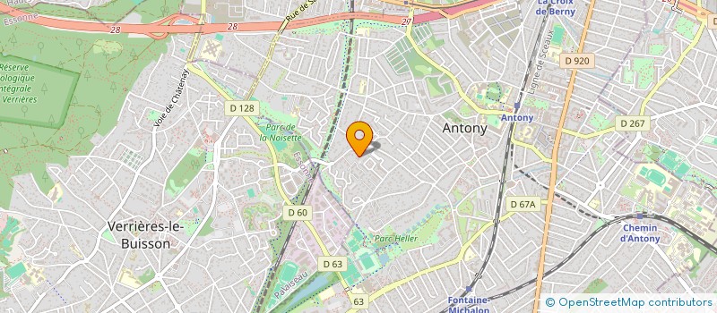 localisation de l'entreprise MADAME ANGELINE GOUARD à ANTONY