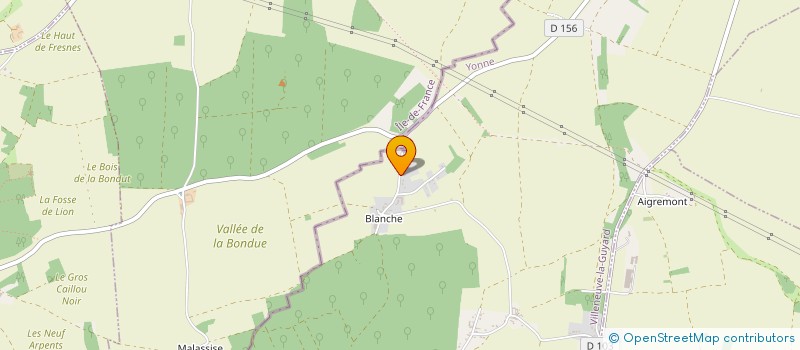 localisation de l'entreprise MADAME ANGELINE HAPPI  VILLENEUVE-LA-GUYARD