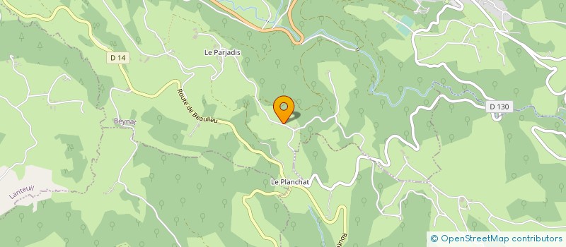 localisation de l'entreprise MADAME ANGELINE LEROUX à BEYNAT