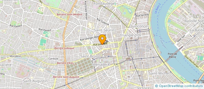 localisation de l'entreprise MADAME ANGELINE MARGUERITE  BORDEAUX