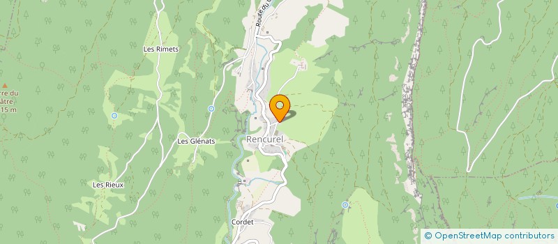 localisation de l'entreprise MADAME ANGELINE METEREAU  RENCUREL