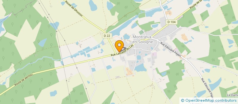 localisation de l'entreprise MADAME ANGELINE MEZZALIRA  MONTRIEUX-EN-SOLOGNE