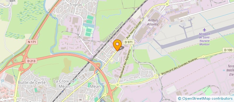 localisation de l'entreprise MADAME ANGELINE MORAND  MONTOIR-DE-BRETAGNE