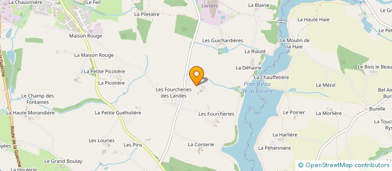 localisation de l'entreprise MADAME ANGELINE MOREL  VITRE