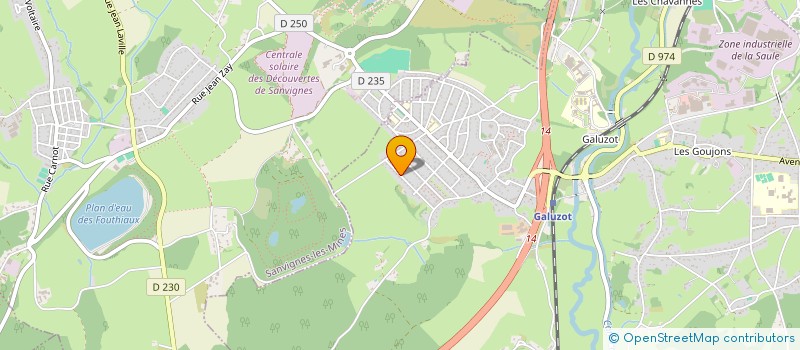 localisation de l'entreprise MADAME ANGELINE PITOIS  SAINT-VALLIER