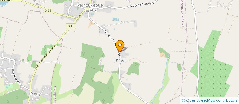 localisation de l'entreprise MADAME ANGELINE RIVIERE  BOURGES