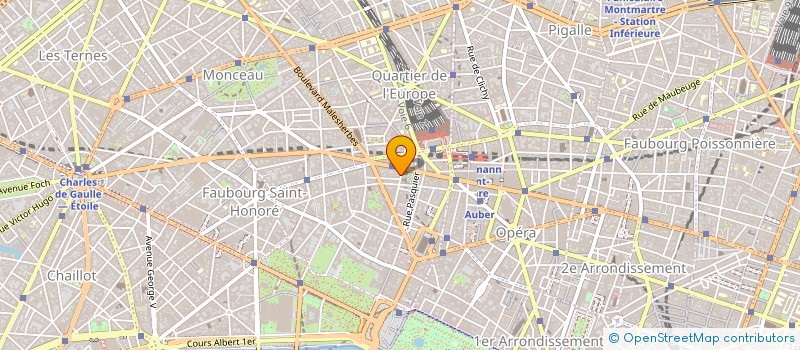 localisation de l'entreprise MADAME ANGELINE ROUX à PARIS