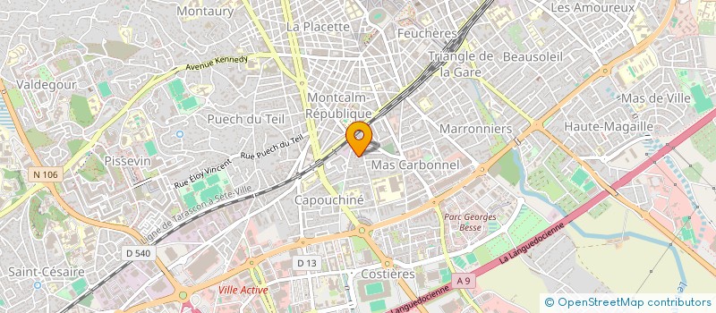 localisation de l'entreprise MADAME ANGELINE SARDO à NIMES