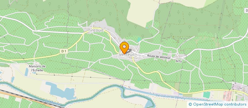 localisation de l'entreprise MADAME ANGELINE TRIPET à VENTEUIL