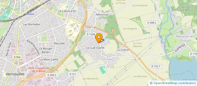 localisation de l'entreprise MADAME ANGELINE VINCENT à TREON