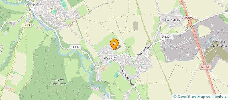 localisation de l'entreprise MADAME ANGELIQUA RICHOMME  GOUVIX