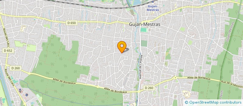 localisation de l'entreprise MADAME ANGELIQUE ALBERT à GUJAN-MESTRAS