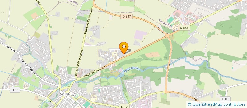 localisation de l'entreprise MADAME ANGELIQUE ALMEIDA  SAINT-LYS