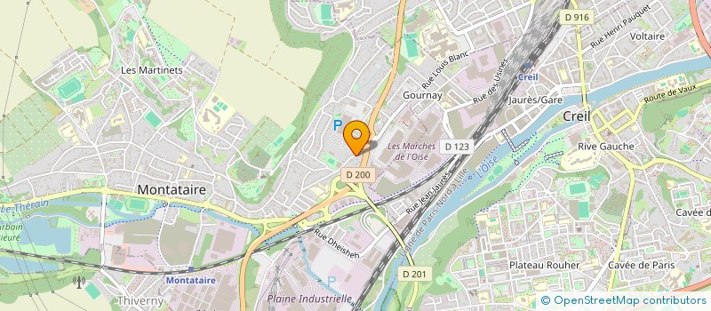 localisation de l'entreprise MADAME ANGELIQUE ANDRE  MONTAUBAN