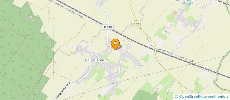 localisation de l'entreprise MADAME ANGELIQUE ARNAULT  BOUQUEHAULT