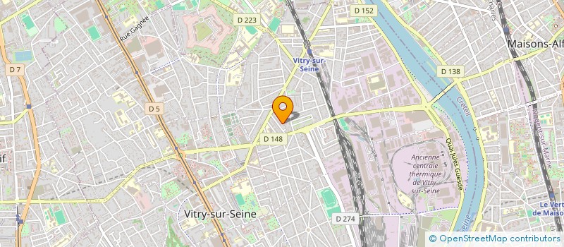 localisation de l'entreprise MADAME ANGELIQUE ASSELIN DE BEAUVILLE à VITRY-SUR-SEINE