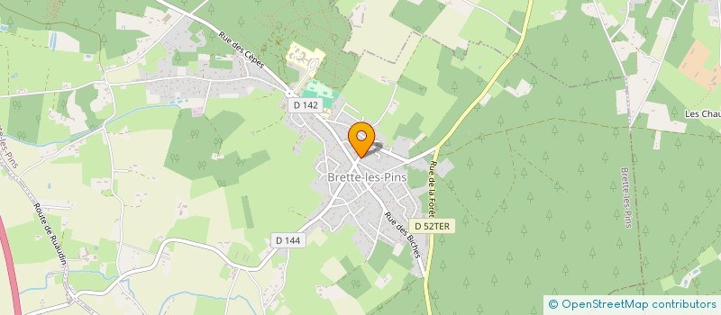 localisation de l'entreprise MADAME ANGELIQUE AUBAIRE  BRETTE-LES-PINS