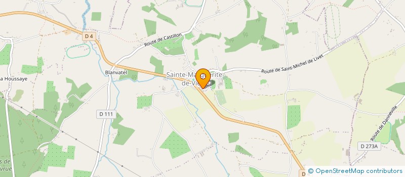 localisation de l'entreprise MADAME ANGELIQUE AUBERT à SAINT-PIERRE-EN-AUGE