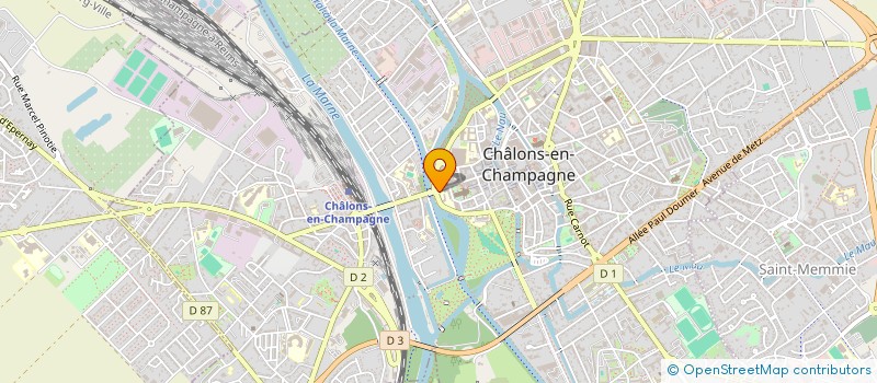 localisation de l'entreprise MADAME ANGELIQUE BADET  CHALONS-EN-CHAMPAGNE