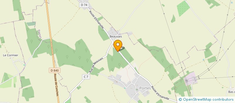 localisation de l'entreprise MADAME ANGELIQUE BARLOT  PORTES