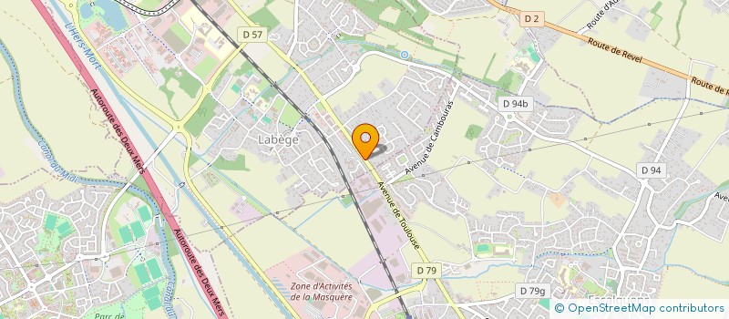 localisation de l'entreprise MADAME ANGELIQUE BARONE  SAINTE-FOY-D'AIGREFEUILLE