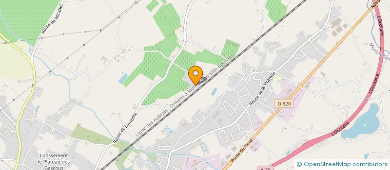 localisation de l'entreprise MADAME ANGELIQUE BARRIA  MONTAUBAN