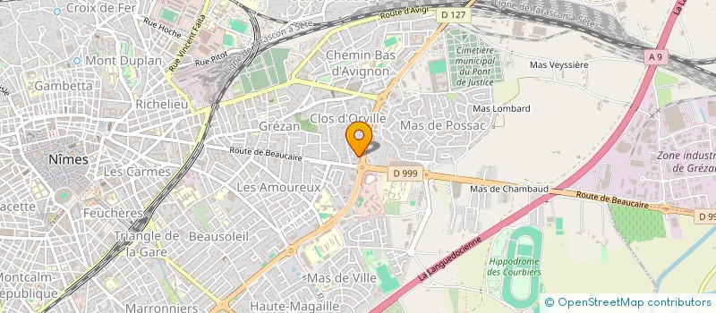 localisation de l'entreprise MADAME ANGELIQUE BASTIANI  NIMES