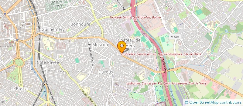 localisation de l'entreprise MADAME ANGELIQUE BATAILLE  TOULOUSE