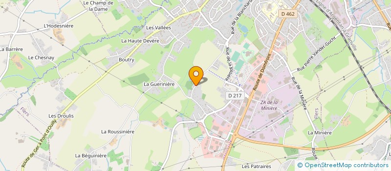 localisation de l'entreprise MADAME ANGELIQUE BAUDOIN à FLERS