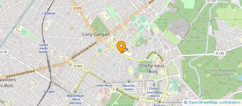 localisation de l'entreprise MADAME ANGELIQUE BAUMANN à LIVRY-GARGAN
