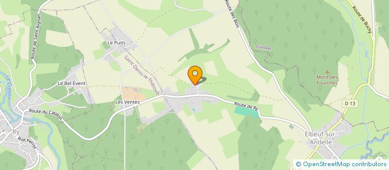 localisation de l'entreprise MADAME ANGELIQUE BEAUDOIN  ELBEUF-SUR-ANDELLE