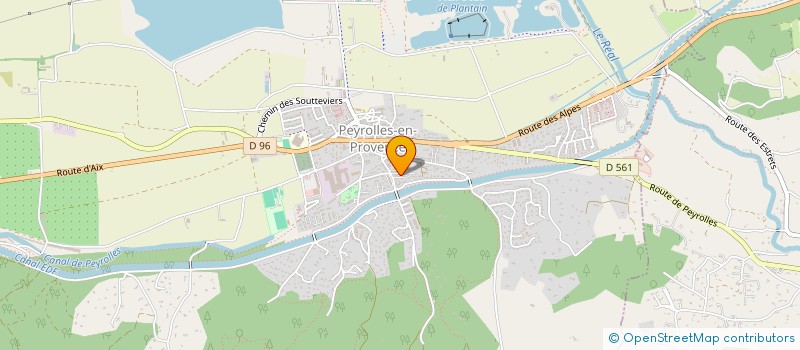 localisation de l'entreprise MADAME ANGELIQUE BEAUMONT  PEYROLLES-EN-PROVENCE