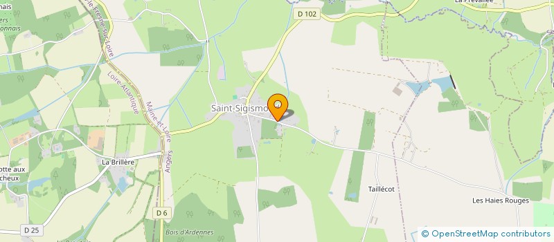 localisation de l'entreprise MADAME ANGELIQUE BEDUNEAU  INGRANDES-LE-FRESNE-SUR-LOIRE