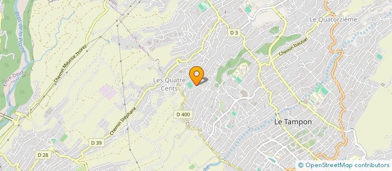 localisation de l'entreprise MADAME ANGELIQUE BENABDELLAH  LE TAMPON