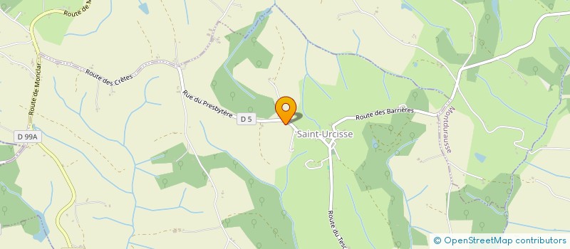 localisation de l'entreprise MADAME ANGELIQUE BENECH  SALVAGNAC