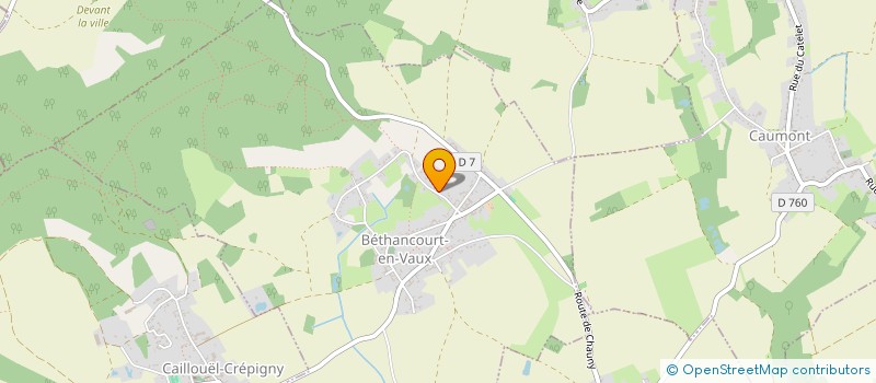 localisation de l'entreprise MADAME ANGELIQUE BENOIT  BETHANCOURT-EN-VAUX