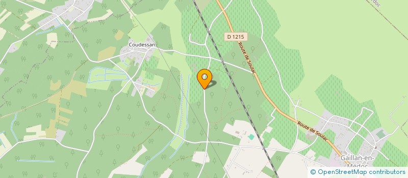 localisation de l'entreprise MADAME ANGELIQUE BERGES  GAILLAN-EN-MEDOC