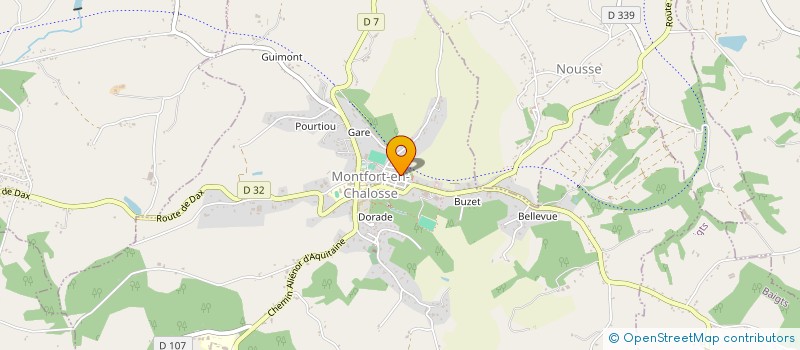 localisation de l'entreprise MADAME ANGELIQUE BERMEJO  MONTFORT-EN-CHALOSSE