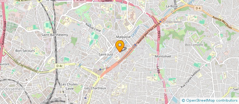 localisation de l'entreprise MADAME ANGELIQUE BERNADO à MARSEILLE