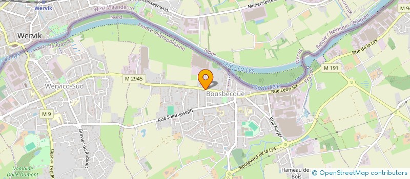 localisation de l'entreprise MADAME ANGELIQUE BERNARD  BOUSBECQUE