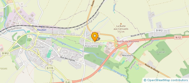 localisation de l'entreprise MADAME ANGELIQUE BERNARDEAU  MAULETTE