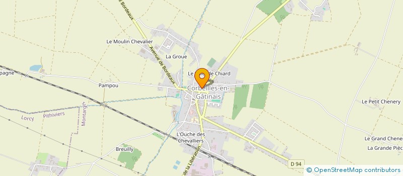 localisation de l'entreprise MADAME ANGELIQUE BERNE à CORBEILLES