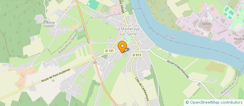 localisation de l'entreprise MADAME ANGELIQUE BERTIN  ARELAUNE-EN-SEINE