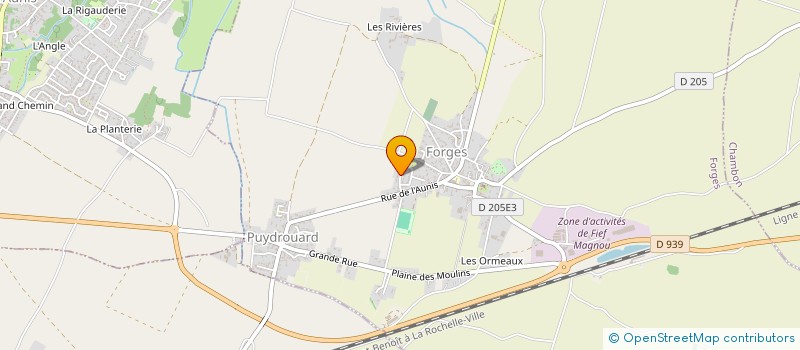localisation de l'entreprise MADAME ANGELIQUE BERTON à FORGES