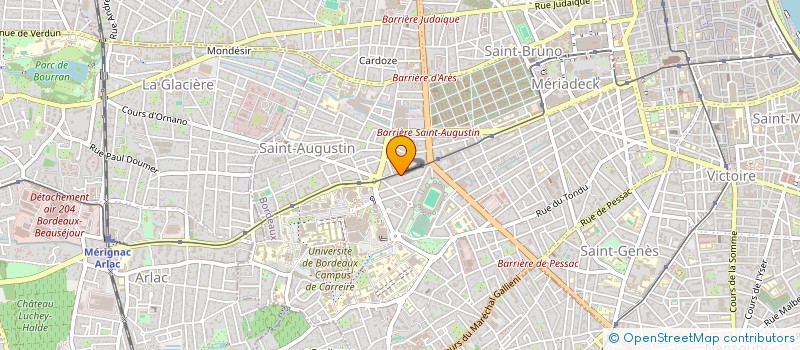 localisation de l'entreprise MADAME ANGELIQUE BESSE  BORDEAUX