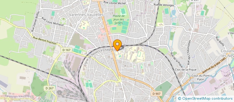 localisation de l'entreprise MADAME ANGELIQUE BESTARD à NEVERS
