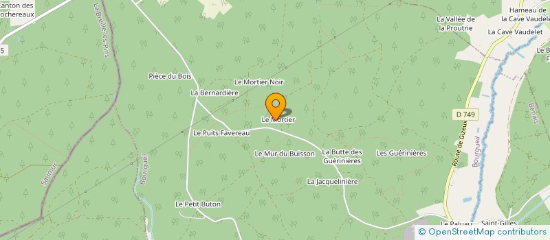 localisation de l'entreprise MADAME ANGELIQUE BEULET à SAINT NICOLAS DE BOURGUEIL