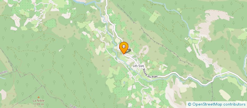 localisation de l'entreprise MADAME ANGELIQUE BEZIEL  LA ROCHE-SUR-LE-BUIS