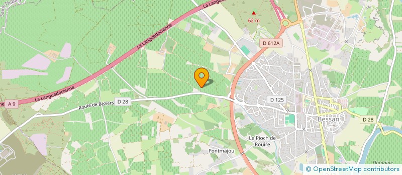 localisation de l'entreprise MADAME ANGELIQUE BIGOT  BESSAN